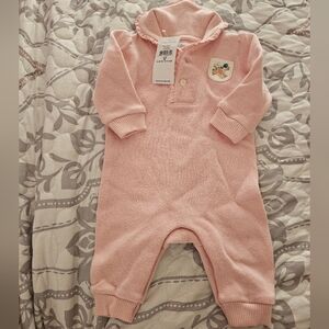 Pink Ralph Lauren Baby Bodysuit NWT